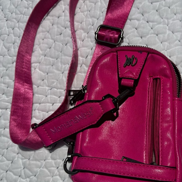 Montana west hot pink leather crossbody - Picture 2 of 5